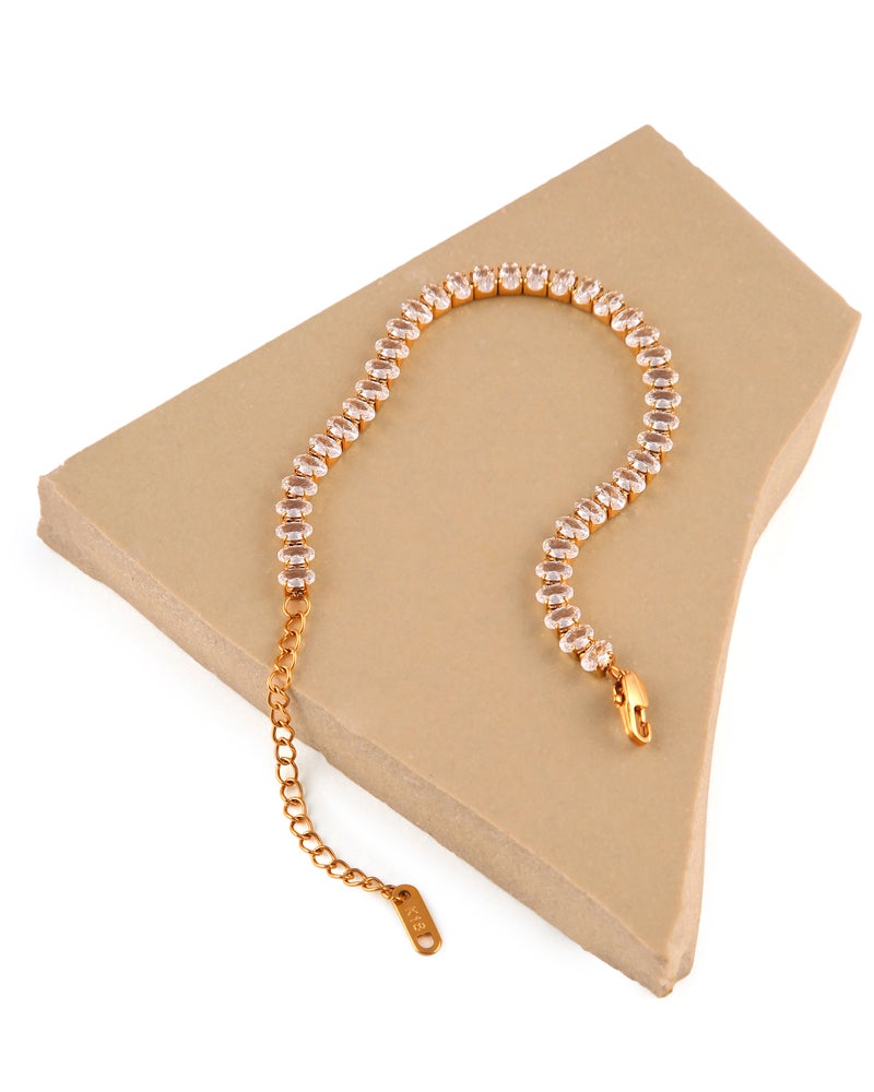 TAAHIRA Isla Marquise Cut Tennis Bracelet - Image 2